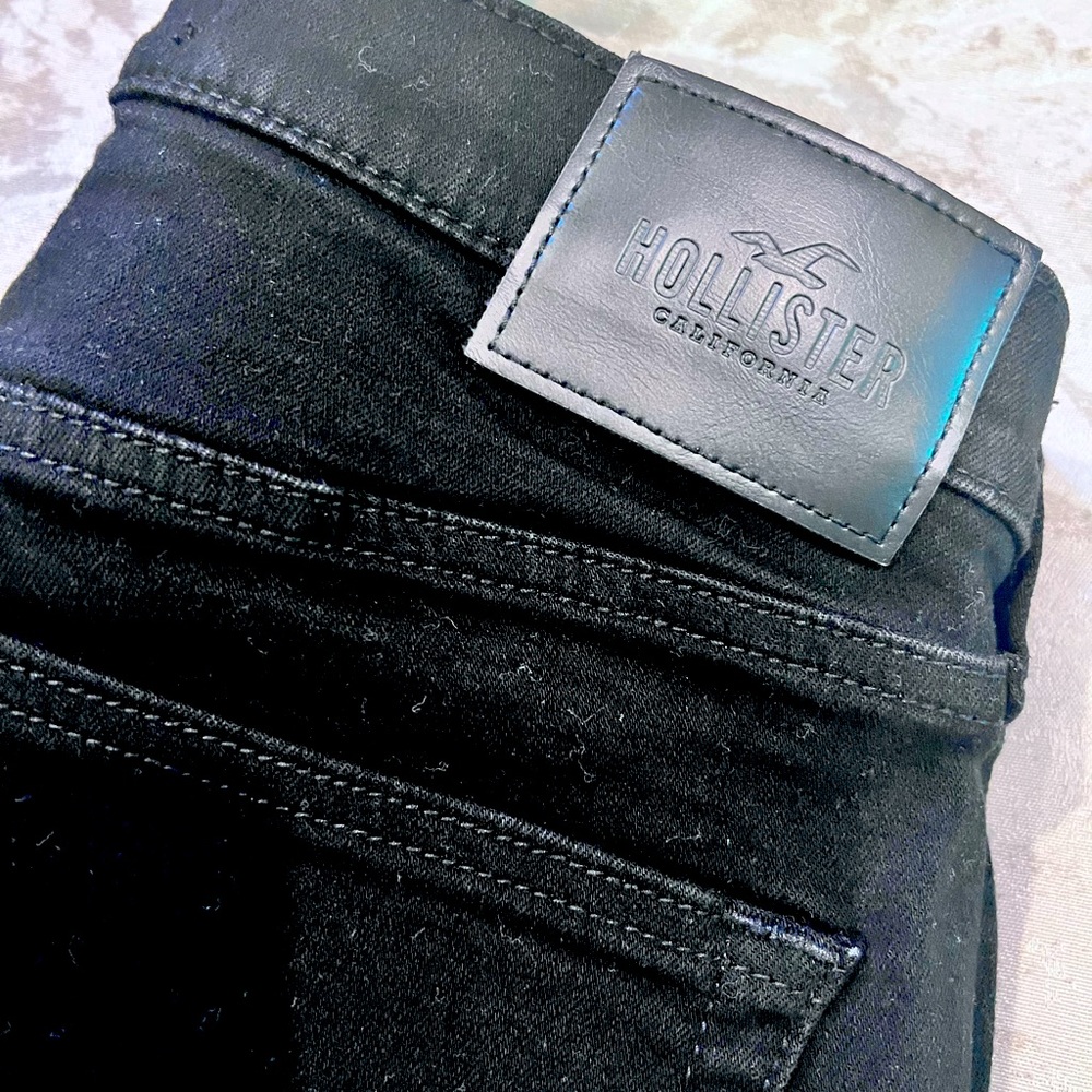 Mens Black Hollister jeans